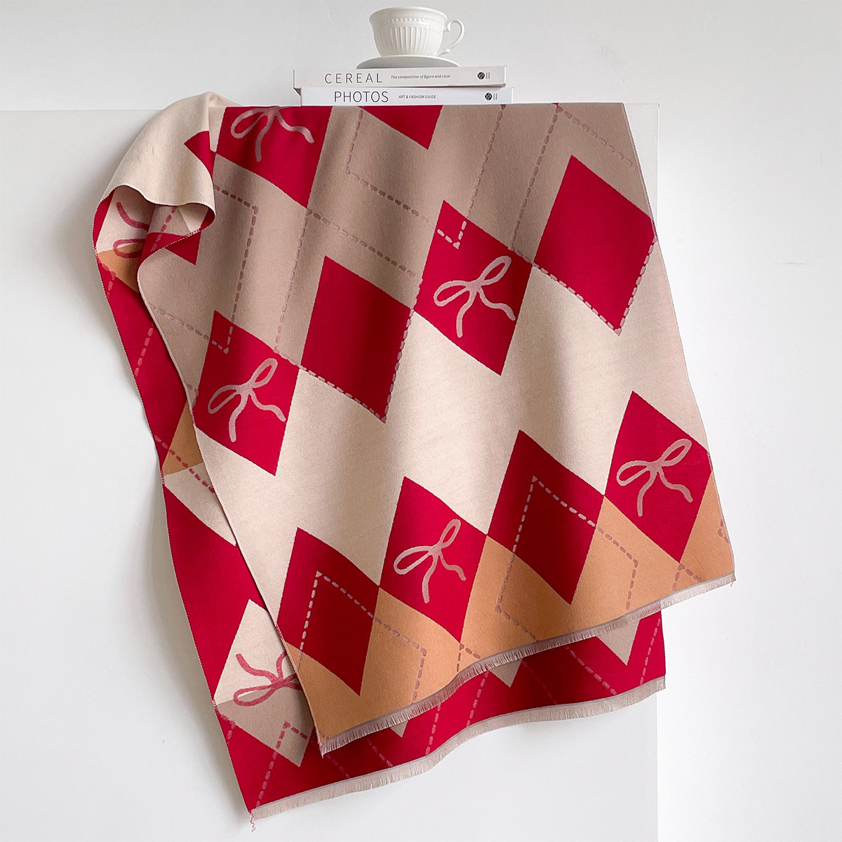 Women Imitation Cashmere Scarf - огляд і ціна Pashmina Wrap Large