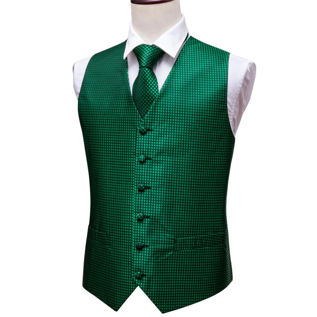 Green Suit Vest Men Paisley Wa - огляд і ціна Silk Tie Striped