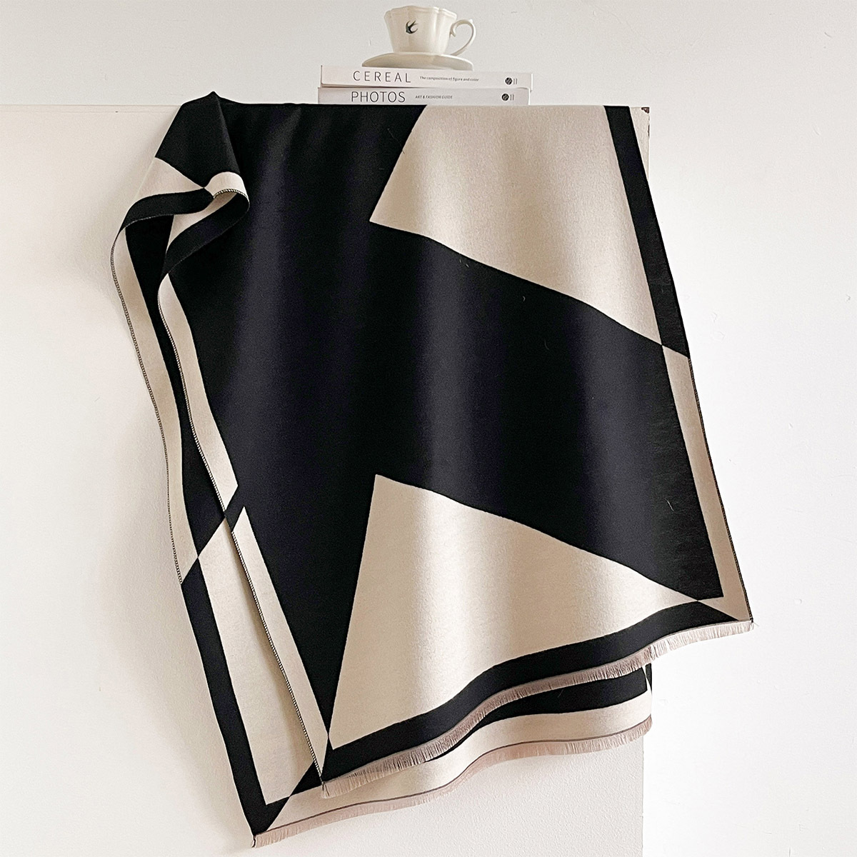 Women Imitation Cashmere Scarf - огляд і ціна Pashmina Wrap Large
