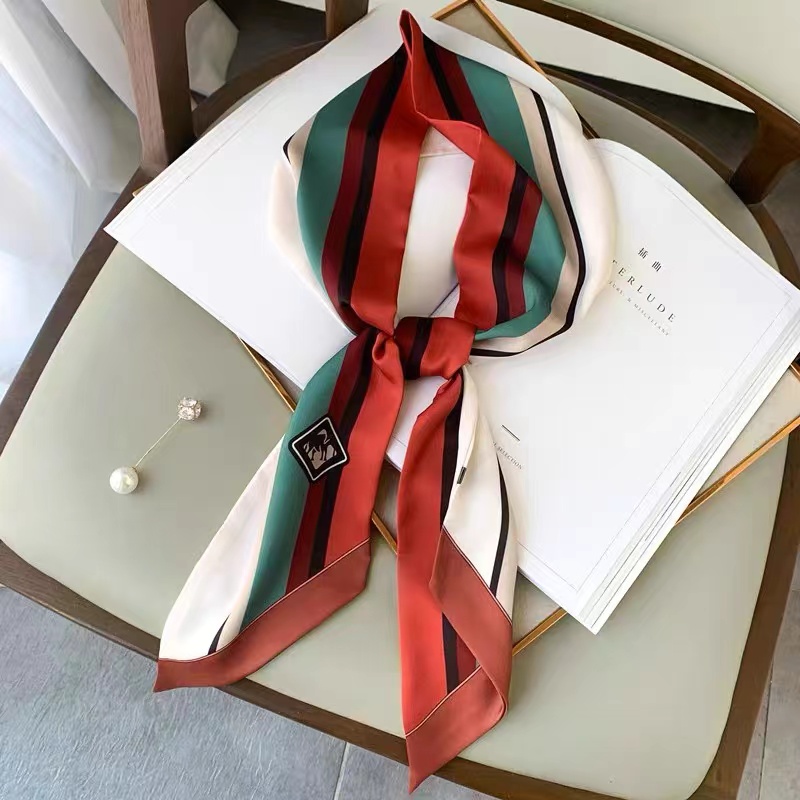 Luna&Dolphin Women Wide Skinny - огляд і ціна Silk Tie Striped