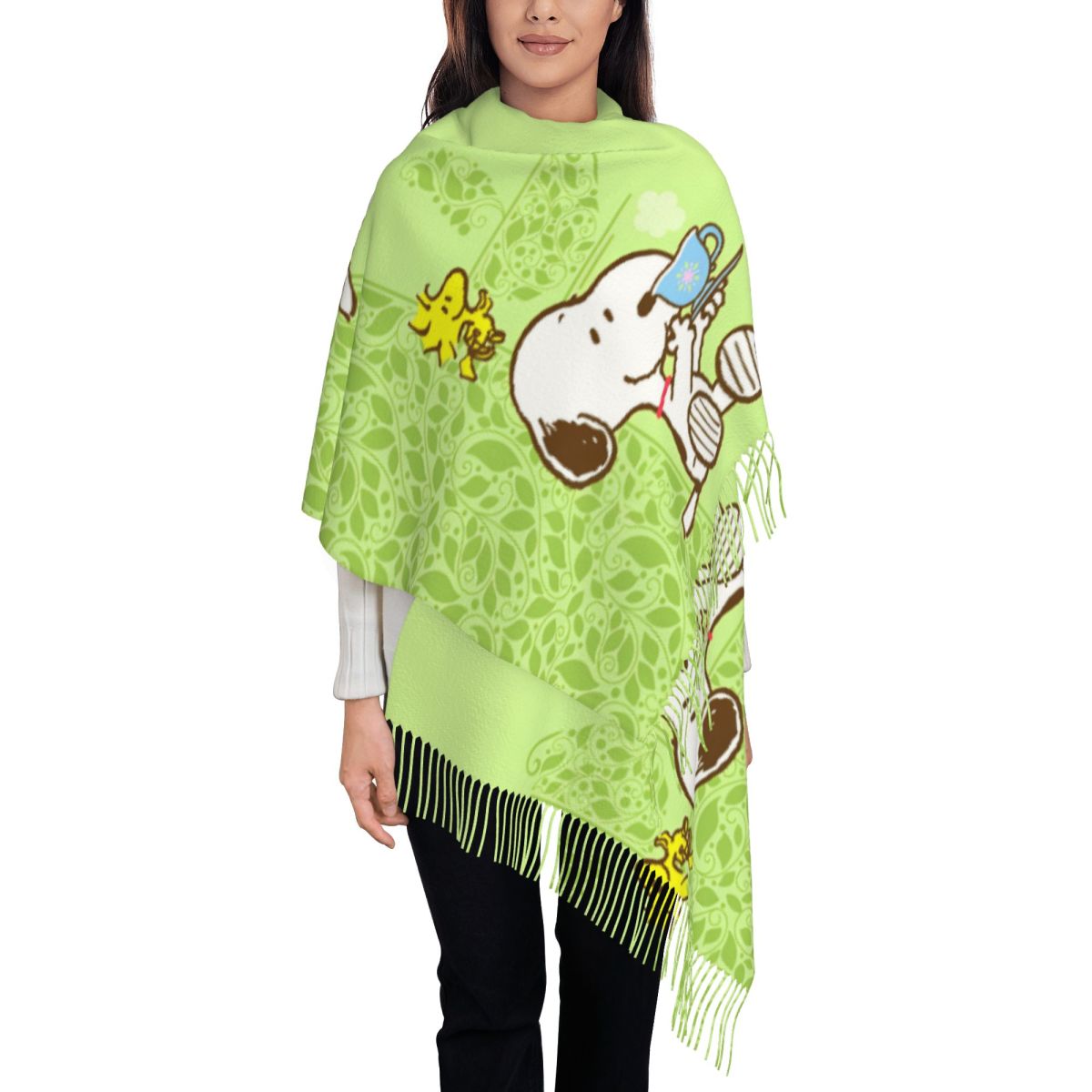 Women's Scarf with Tassel Snoo - огляд і ціна Pashmina Wrap Large