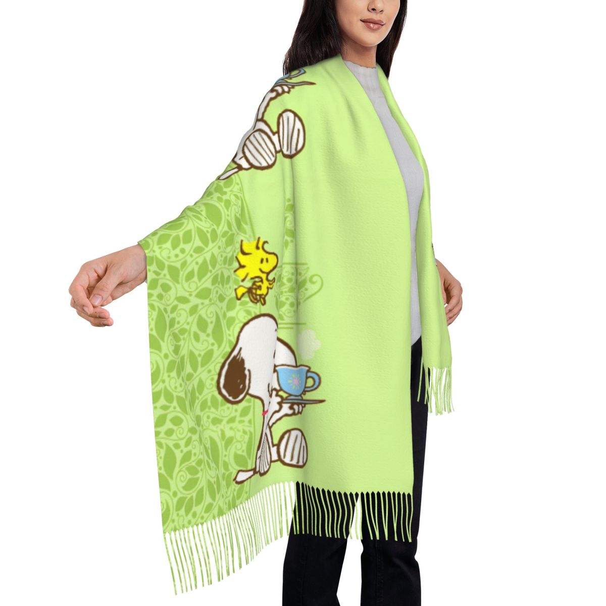 Women's Scarf with Tassel Snoo - огляд і ціна Pashmina Wrap Large