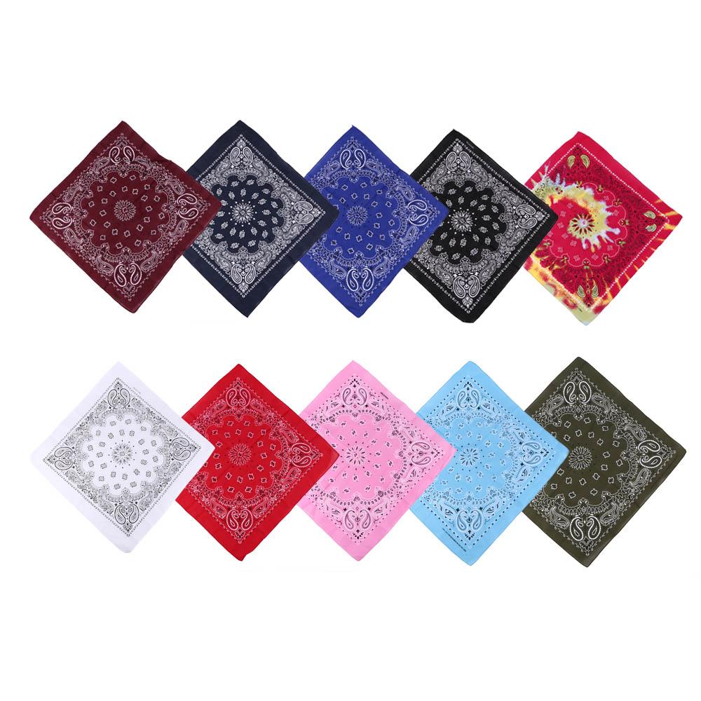 Men 55cm*55cm Head Wrap Paisle - огляд і ціна Handkerchief Cotton Men