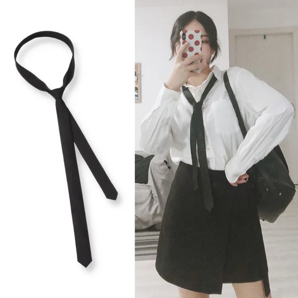 New 3cm Satin Super Slim Tie C - огляд і ціна Skinny Tie Men