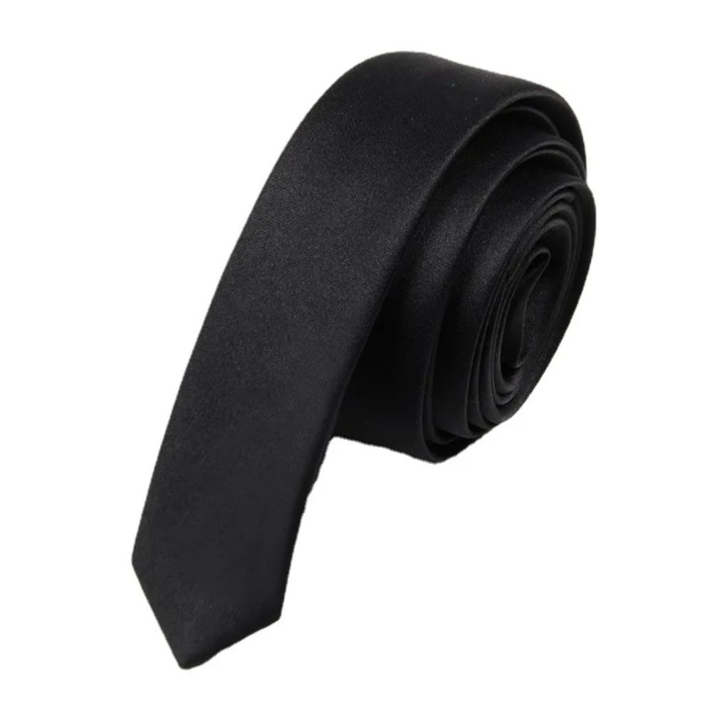 New 3cm Satin Super Slim Tie C - огляд і ціна Skinny Tie Men