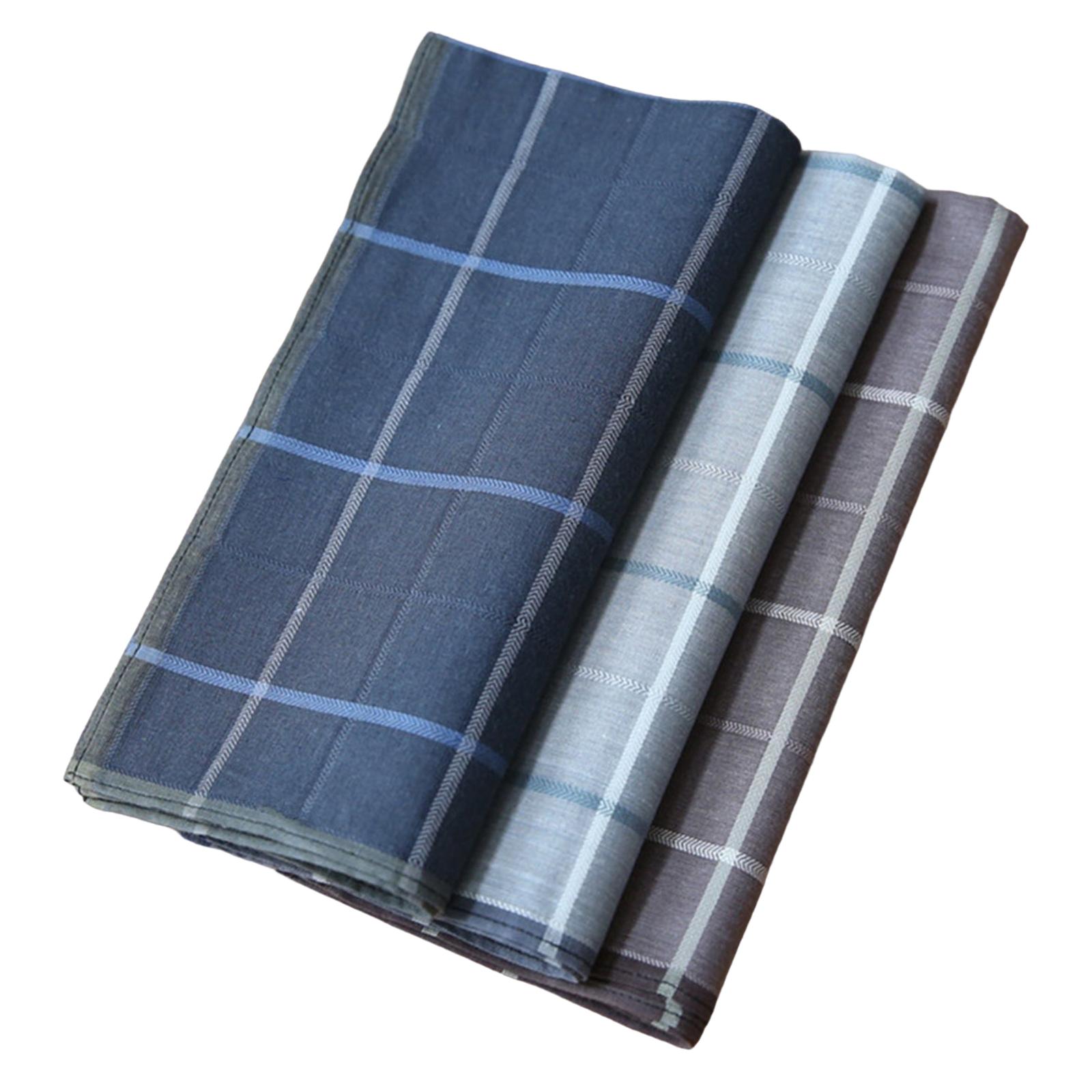 3 Pieces Men's Handkerchiefs C - огляд і ціна Handkerchief Cotton Men