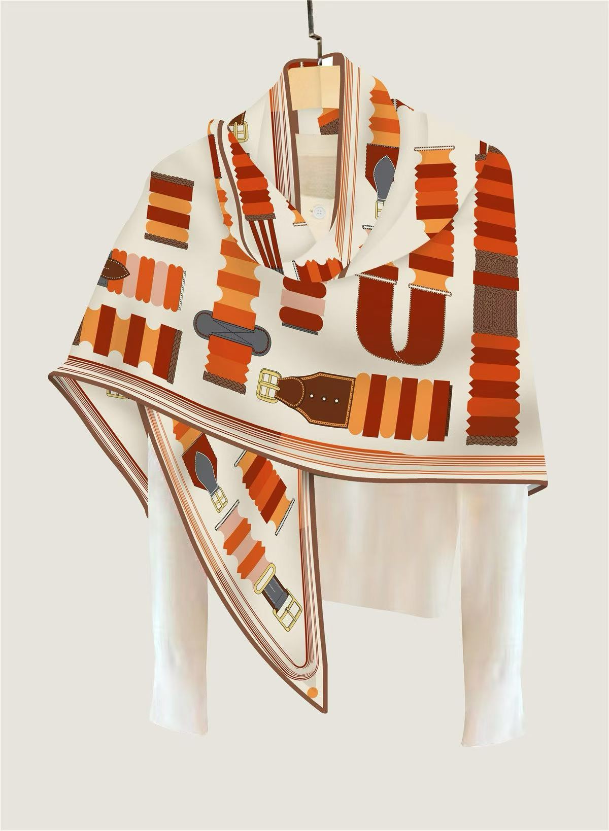 Triangle Cashmere Silk Scarf W - огляд і ціна Pashmina Wrap Large
