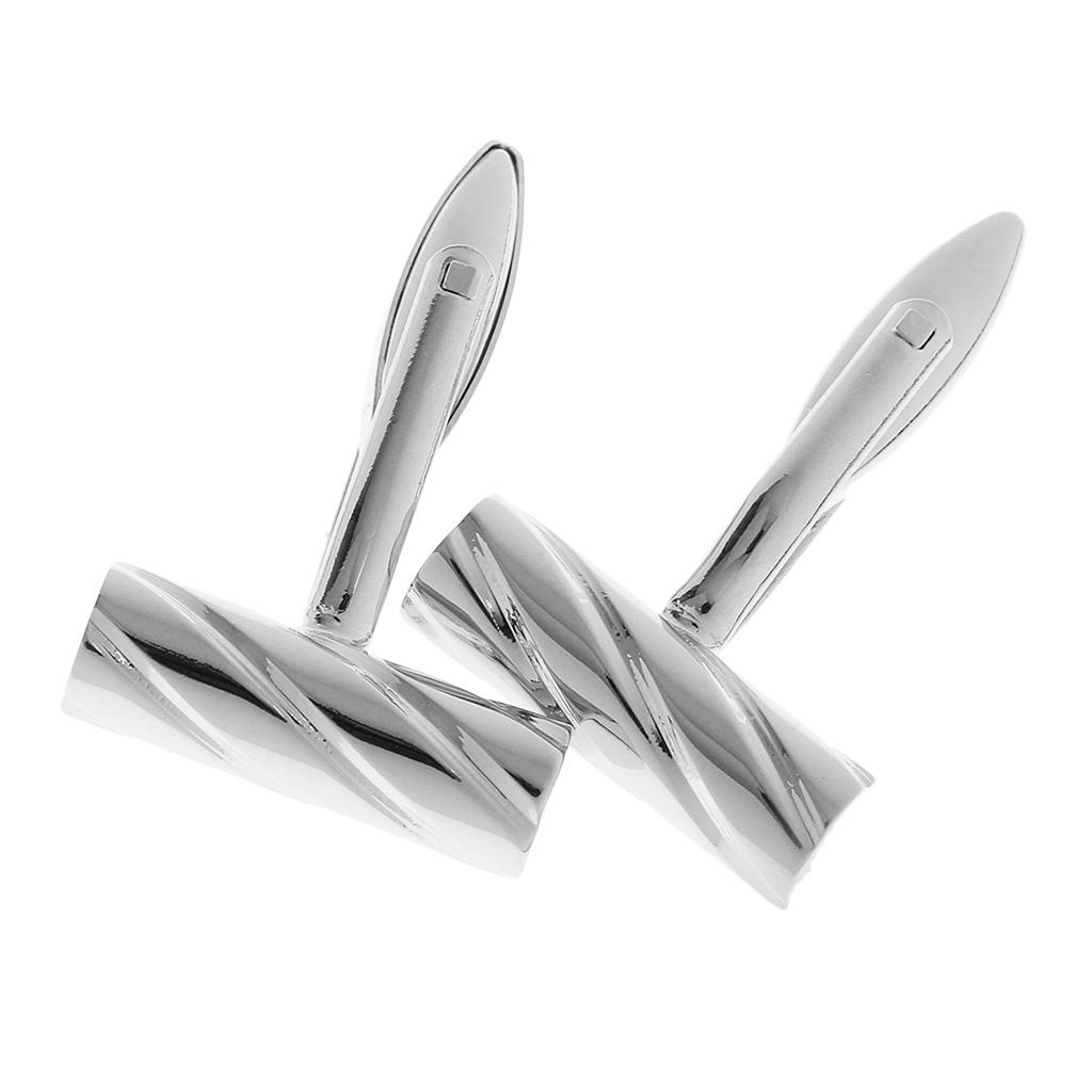 Fashion Conch Snail Cufflinks  - огляд і ціна Tie Clip Silver