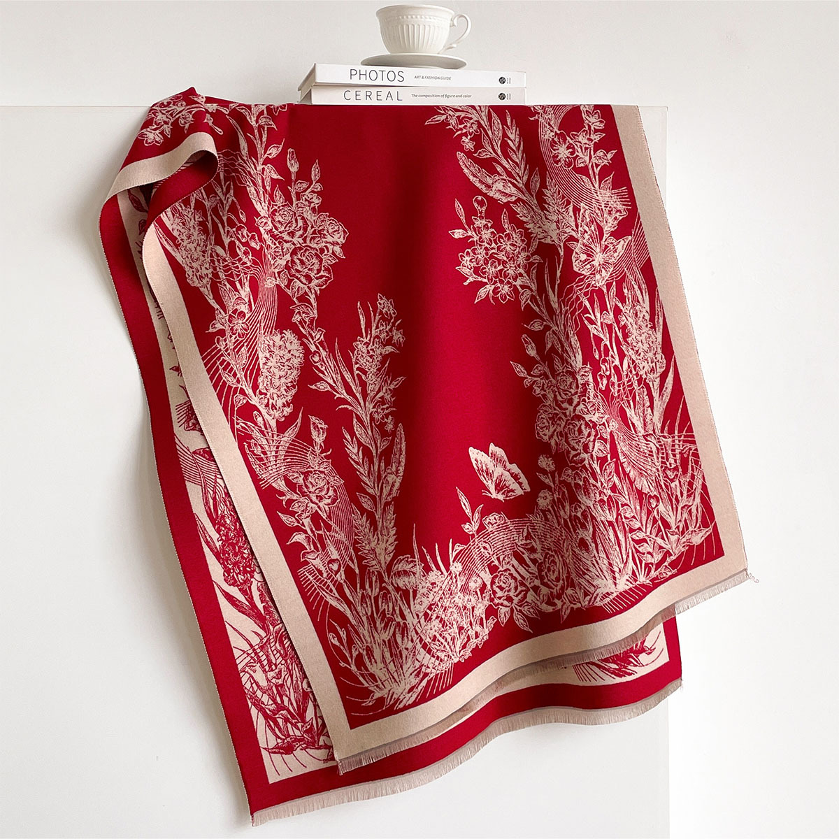 Imitation Cashmere Scarf Women - огляд і ціна Pashmina Wrap Large