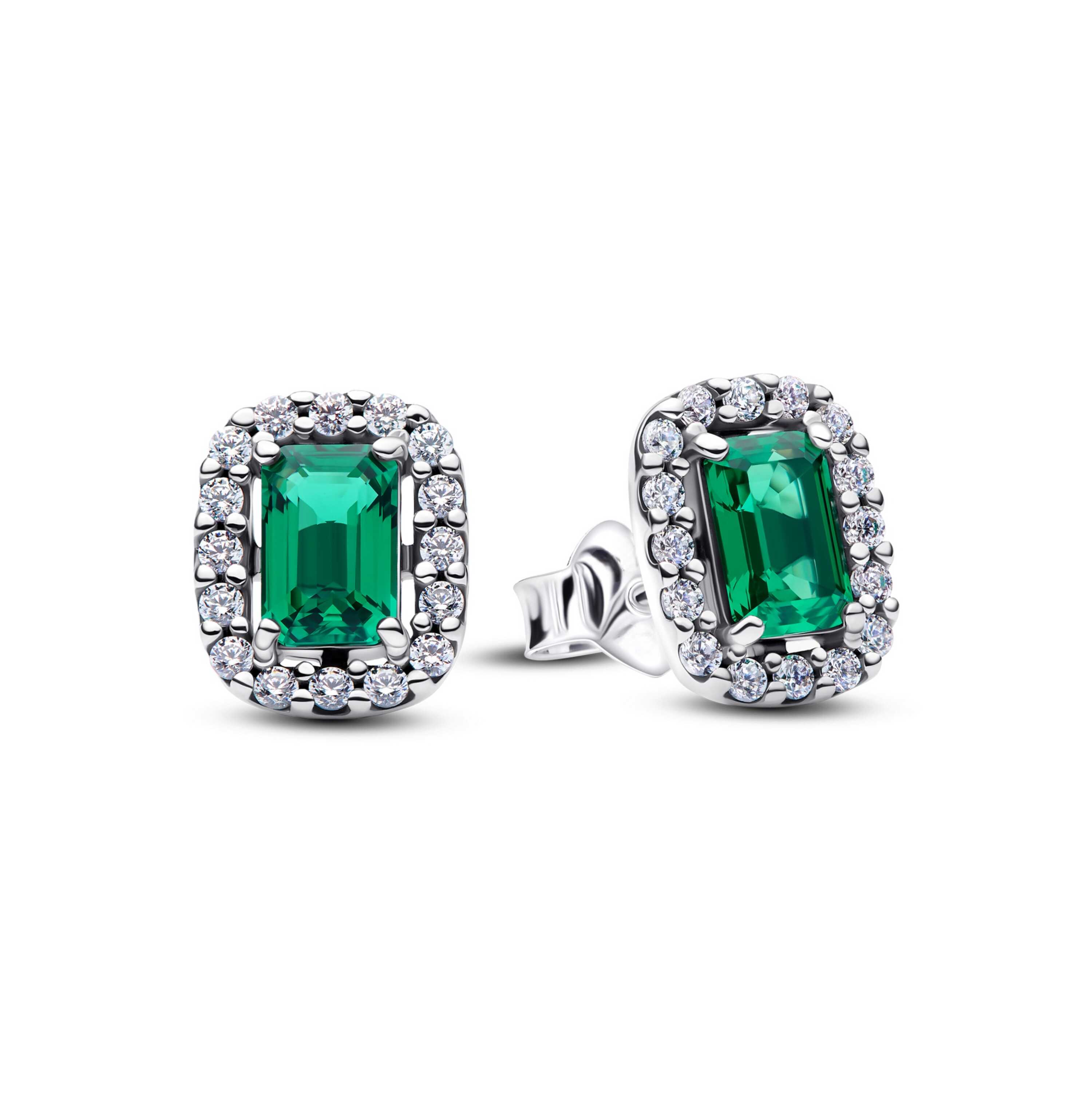 S925 Silver Lucky Gem Emerald  - огляд і ціна Tie Clip Silver